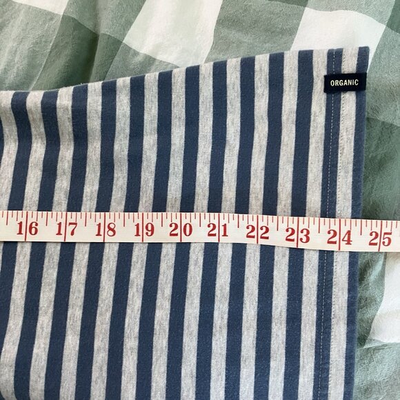 Seasalt Keynote 1/2 Zip Shirt Women 8 Eco Organic Cotton Nautical Stripe Coastal - Picture 5 of 9